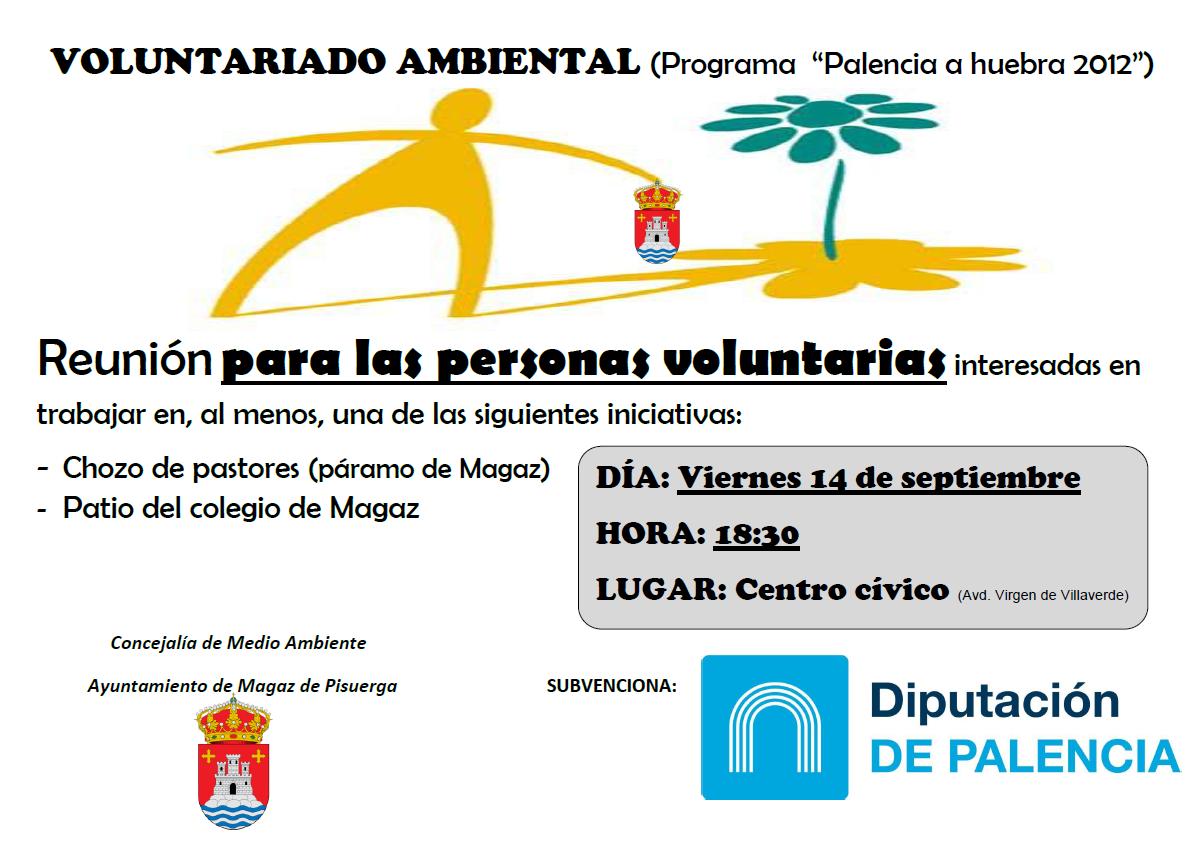 VOLUNTARIADO AMBIENTAL (Programa “Palencia a huebra 2012”)
