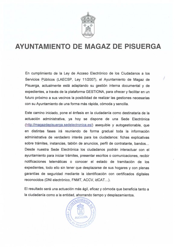Nota Cumplimiento LAECSP