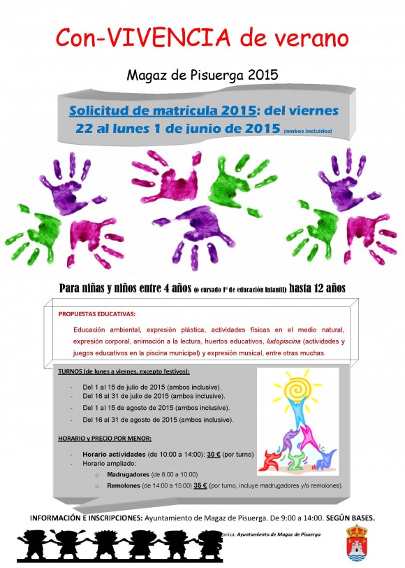 con-Vivencia de verano 2015