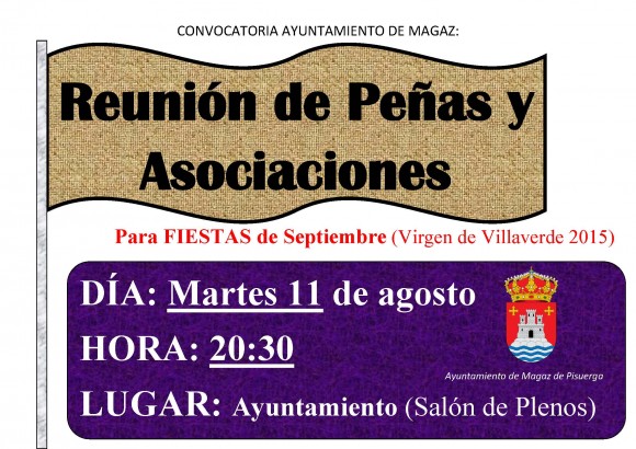 Reunión peñas sept