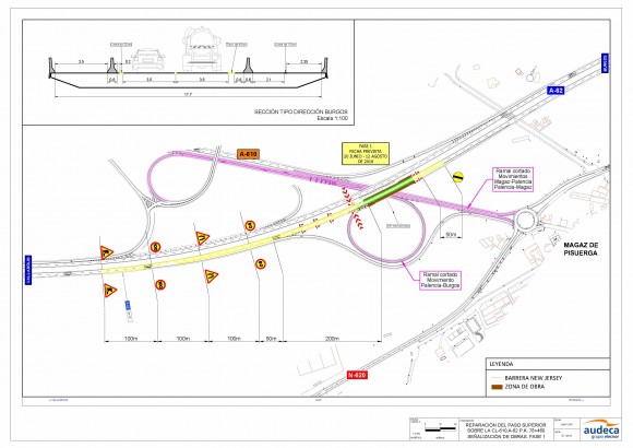 160614 SEÑALIZACIÓN DE OBRAS PUENTE MAGAZ - FASE 1