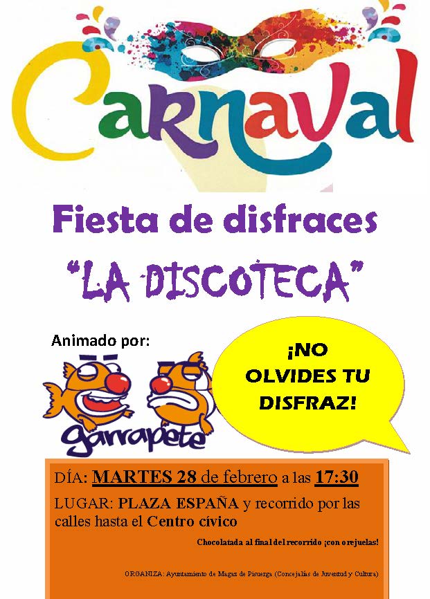 Fiesta CARNAVAL 2017