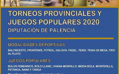 Torneos provinciales 2020 (Diputación de Palencia)