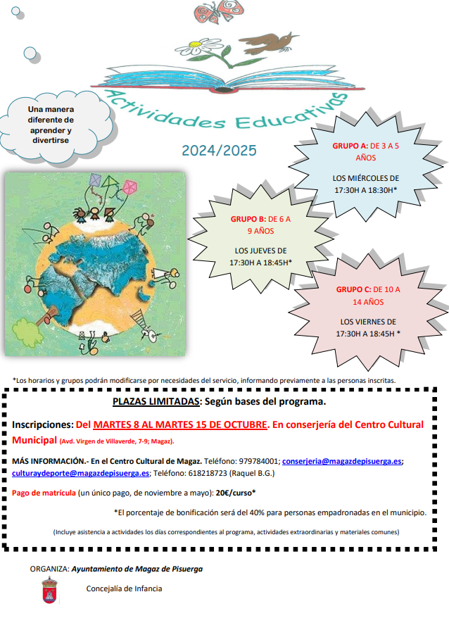 Actividades educativas 2024-25