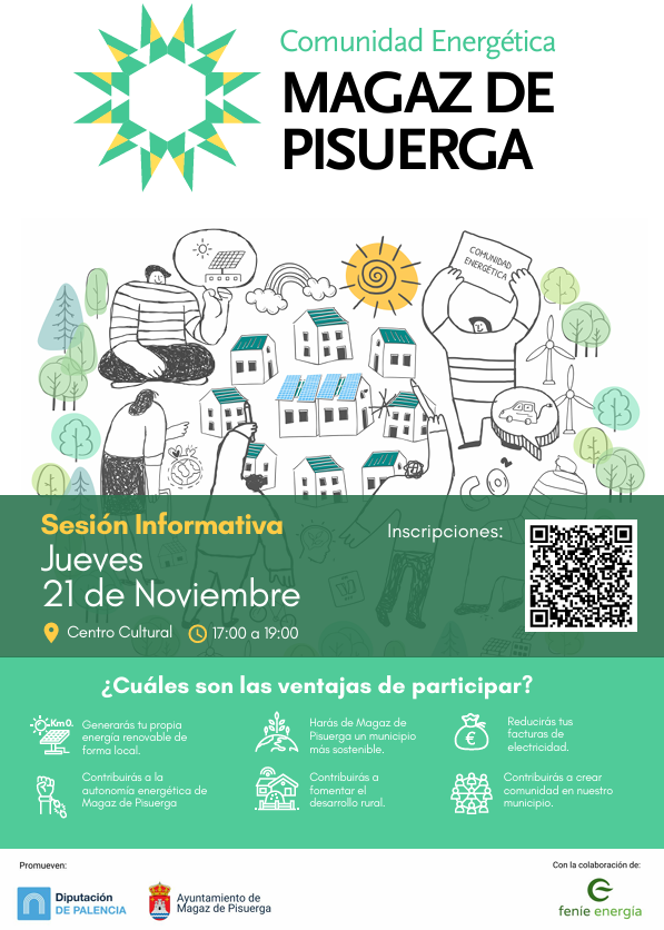 Comunidad energética Magaz de Pisuerga